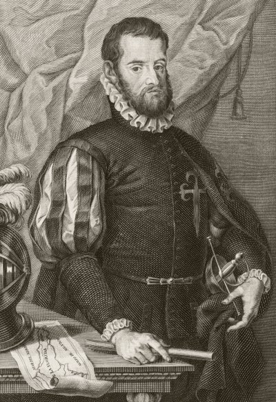 Pedro Menendez de Aviles von Francisco de Paula Marti Mora